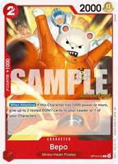 Bepo - OP14-012 - Common - The Azure Sea's Seven Release Event Cards