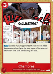Chambres - OP14-017 - Common - The Azure Sea's Seven Release Event Cards