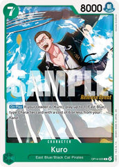 Kuro - OP14-025 - Common - The Azure Sea's Seven Release Event Cards