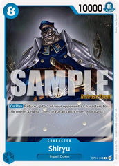 Shiryu - OP14-048 - Common - The Azure Sea's Seven Release Event Cards