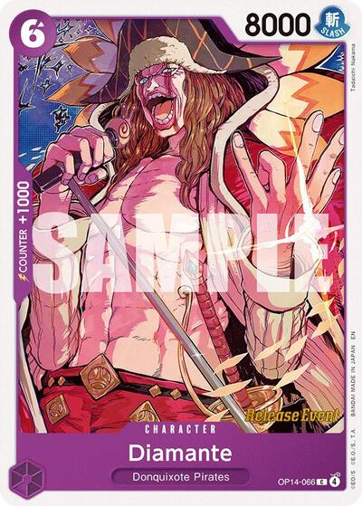 Diamante - OP14-066 - Common - The Azure Sea's Seven Release Event Cards