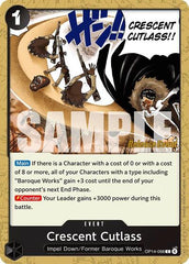 Crescent Cutlass - OP14-098 - Common - The Azure Sea's Seven Release Event Cards
