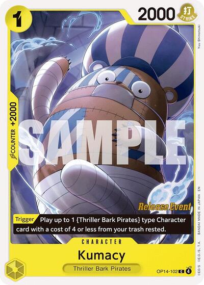 Kumacy - OP14-102 - Common - The Azure Sea's Seven Release Event Cards