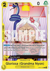 Gloriosa (Grandma Nyon) - OP14-103 - Common - The Azure Sea's Seven Release Event Cards