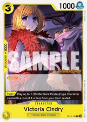 Victoria Cindry - OP14-109 - Common - The Azure Sea's Seven Release Event Cards