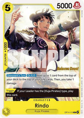 Rindo - OP14-115 - Common - The Azure Sea's Seven Release Event Cards