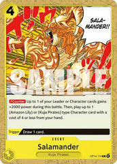 Salamander - OP14-116 - Common - The Azure Sea's Seven Release Event Cards