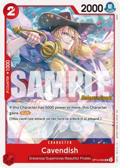 Cavendish - OP14-004 - Uncommon - The Azure Sea's Seven Release Event Cards
