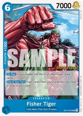 Fisher Tiger - OP14-054 - Uncommon - The Azure Sea's Seven Release Event Cards