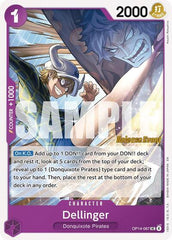 Dellinger - OP14-067 - Uncommon - The Azure Sea's Seven Release Event Cards