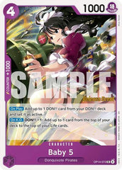 Baby 5 - OP14-072 - Uncommon - The Azure Sea's Seven Release Event Cards