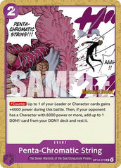 Penta-Chromatic String - OP14-077 - Uncommon - The Azure Sea's Seven Release Event Cards