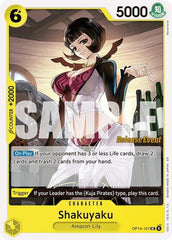 Shakuyaku - OP14-107 - Uncommon - The Azure Sea's Seven Release Event Cards