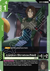 Lockon Stratos (Neil) - ST07-011 - COMMON - Starter Deck 07: Celestial Drive