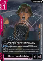 Words for Hathaway - ST08-012 - COMMON - Starter Deck 08: Flash of Radiance