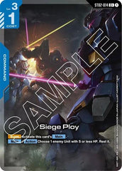 Siege Ploy (C+) - ST02-014 - Full Art Common - Starter Deck 08: Flash of Radiance