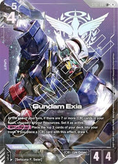 Gundam Exia (ST07-001) (LR+) - ST07-001 - Full Art Legendary Rare - Starter Deck 07: Celestial Drive