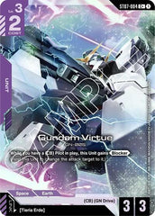 Gundam Virtue (ST07-004) (C+) - ST07-004 - Full Art Common - Starter Deck 07: Celestial Drive