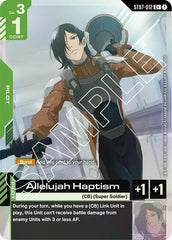 Allelujah Haptism (C+) - ST07-012 - Full Art Common - Starter Deck 07: Celestial Drive