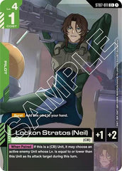 Lockon Stratos (Neil) (C+) - ST07-011 - Full Art Common - Starter Deck 07: Celestial Drive