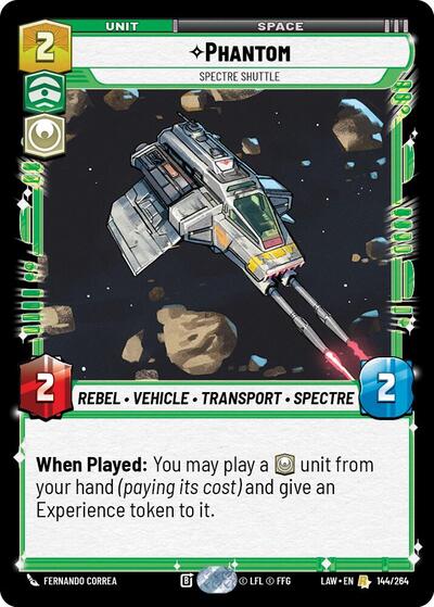 Phantom - Spectre Shuttle - 144/264 - Rare - A Lawless Time