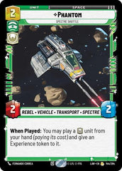 Phantom - Spectre Shuttle - 144/264 - Rare - A Lawless Time