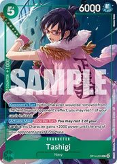 Tashigi (Dash Pack) - OP14-029 - Rare - The Azure Sea's Seven