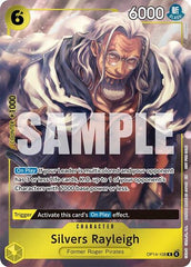 Silvers Rayleigh (Dash Pack) - OP14-108 - Rare - The Azure Sea's Seven