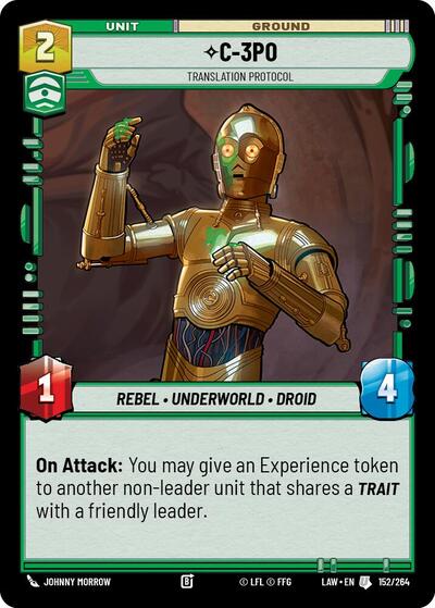 C-3PO - Translation Protocol - 152/264 - Uncommon - A Lawless Time