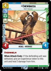 Chewbacca - Mighty Rescuer - 34/264 - Legendary - A Lawless Time