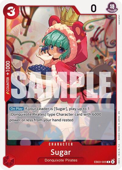 Sugar - EB03-005 - Rare - Heroines Edition