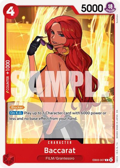 Baccarat - EB03-007 - Common - Heroines Edition