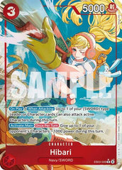 Hibari - EB03-008 - Rare (Alternate Art) - Heroines Edition