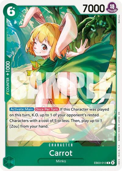 Carrot - EB03-013 - Rare - Heroines Edition