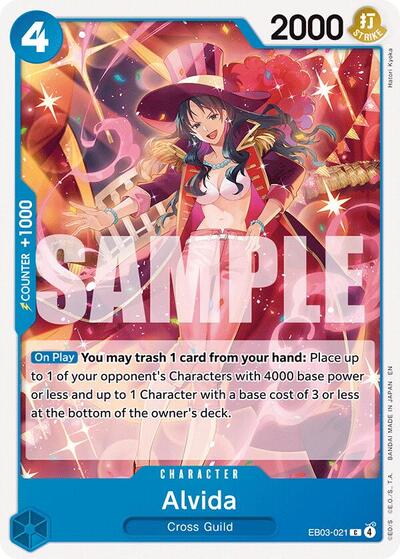 Alvida - EB03-021 - Common - Heroines Edition