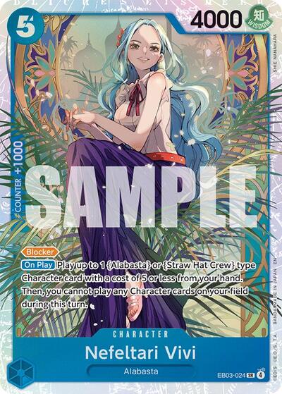 Nefeltari Vivi - EB03-024 - Super Rare - Heroines Edition