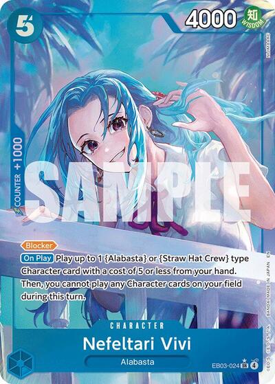 Nefeltari Vivi - EB03-024 - Super Rare (Alternate Art) - Heroines Edition
