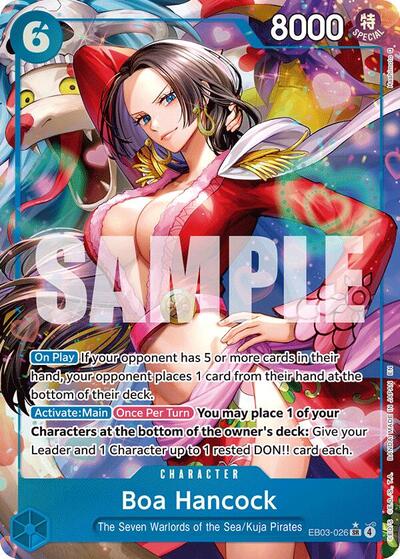 Boa Hancock - EB03-026 - Super Rare (Alternate Art) - Heroines Edition
