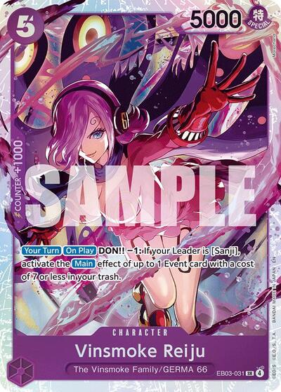 Vinsmoke Reiju - EB03-031 - Super Rare - Heroines Edition