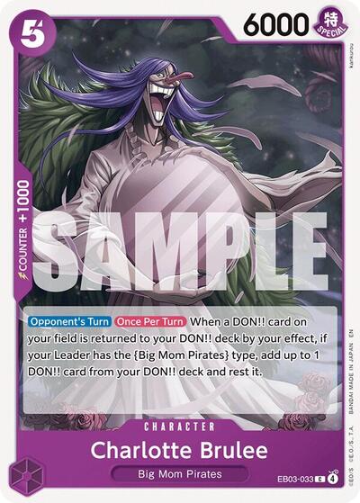 Charlotte Brulee - EB03-033 - Common - Heroines Edition