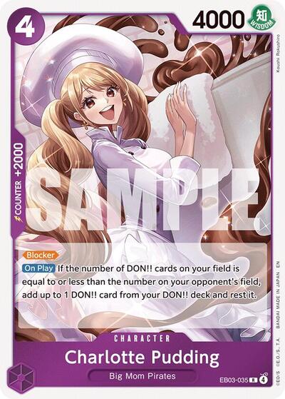 Charlotte Pudding - EB03-035 - Rare - Heroines Edition