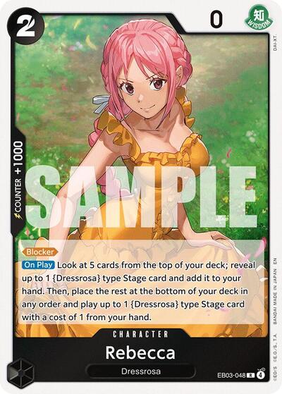 Rebecca - EB03-048 - Rare - Heroines Edition