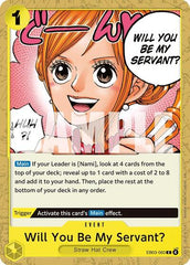 Will You Be My Servant? - EB03-060 - Common - Heroines Edition