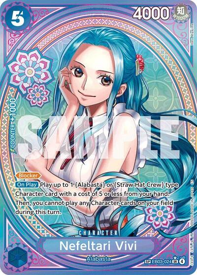 Nefeltari Vivi - EB03-024 - Super Rare (Special Alternate Art) - Heroines Edition