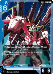 Full Armor Unicorn Gundam (Destroy Mode) - GD03-010 - UNCOMMON - Steel Requiem