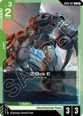 Z'Gok E - GD03-027 - COMMON - Steel Requiem