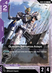 Gundam Barbatos Adapt - GD03-056 - RARE - Steel Requiem