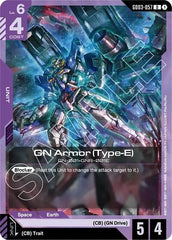 GN Armor (Type-E) - GD03-057 - UNCOMMON - Steel Requiem