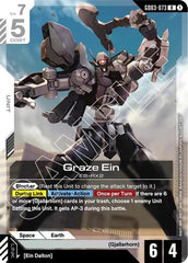 Graze Ein - GD03-073 - RARE - Steel Requiem