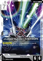 Justice Gundam (METEOR) - GD03-077 - UNCOMMON - Steel Requiem